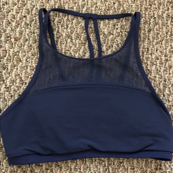 lululemon athletica Other - lululemon mesh high neck bra size 6